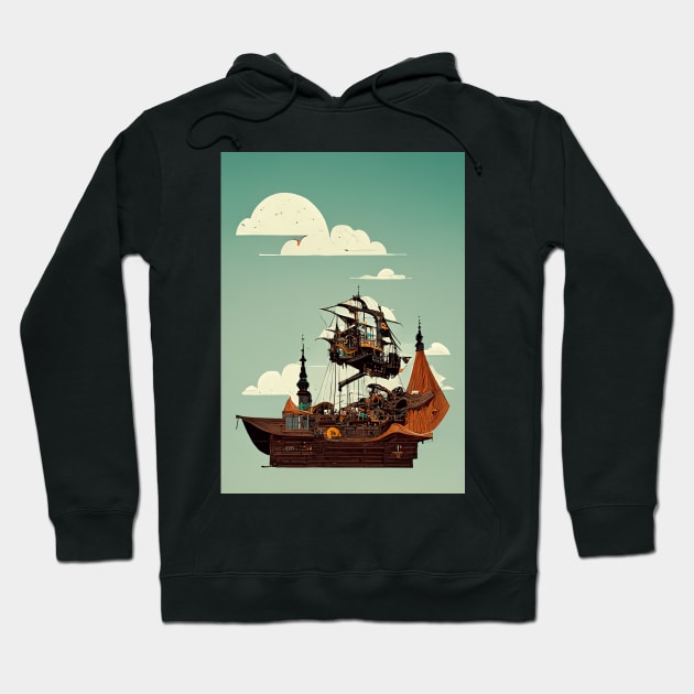 True Pirates Hoodie by deificusArt